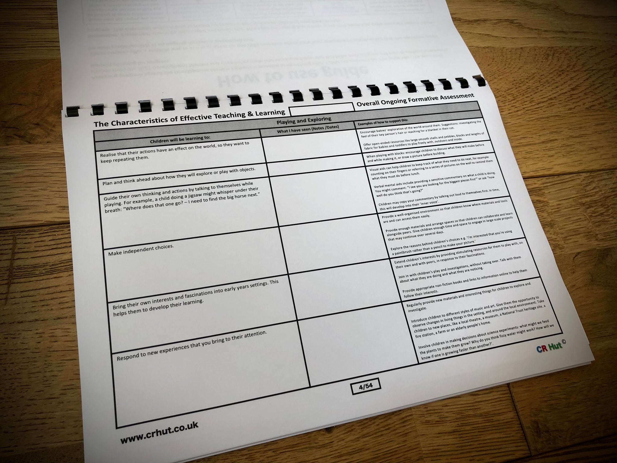 NEW EYFS Trackers - Development Matters| CR Hut