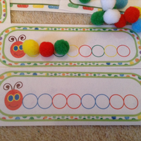 Hungry Caterpillar - Colour & Sequence - PARENT PACK