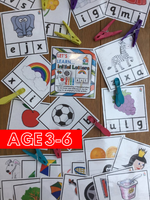 
              Let's Learn - Initial Letters - PARENT PACK
            