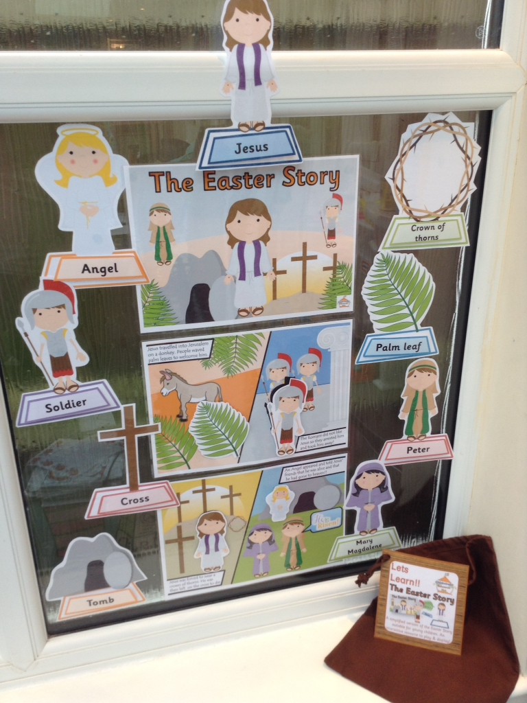The Easter Story - Display