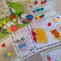 Hungry Caterpillar - Colour & Sequence - PARENT PACK