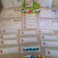 Hungry Caterpillar - Colour & Sequence - PARENT PACK