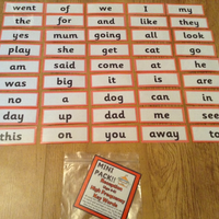 Reception Words - Mini Pack