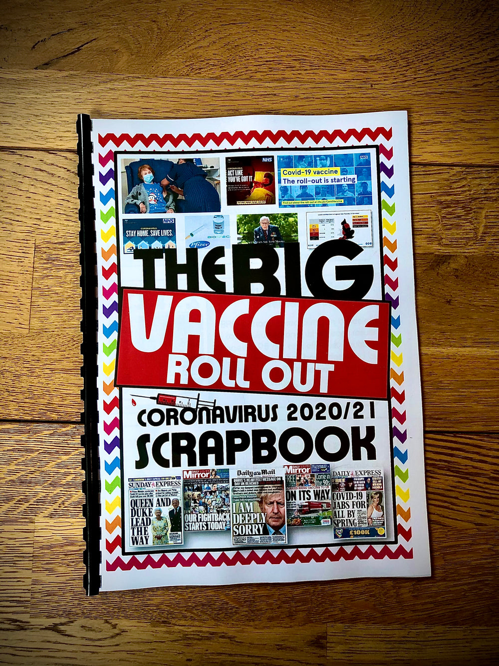 The Big Vaccine Roll Out - Scrapbook 4